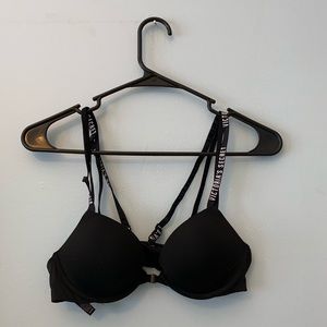 Victoria’s Secret black push-up bra